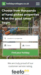 Mobile Screenshot of holidaycottages.co.uk